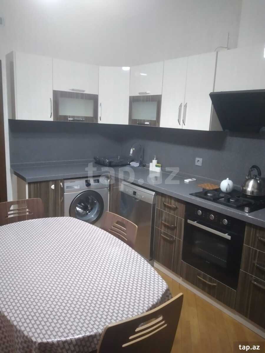 3-otaqlı yeni tikili kirayə verilir, Əbdülvəhab Salamzadə Küç., 120 m² (7)