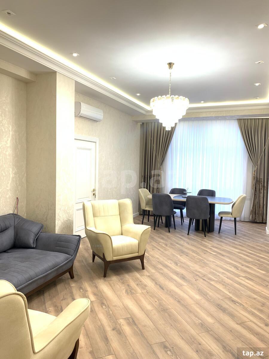 3-otaqlı yeni tikili kirayə verilir, Gənclik m., 105 m² (5)
