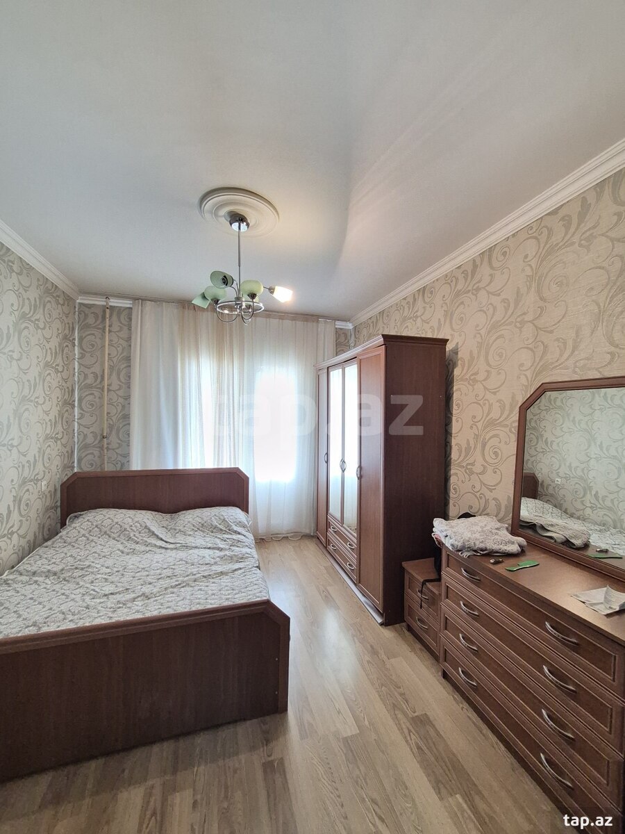 2-otaqlı mənzil kirayə verilir, Əcəmi Naxçıvani küç., 75 m²