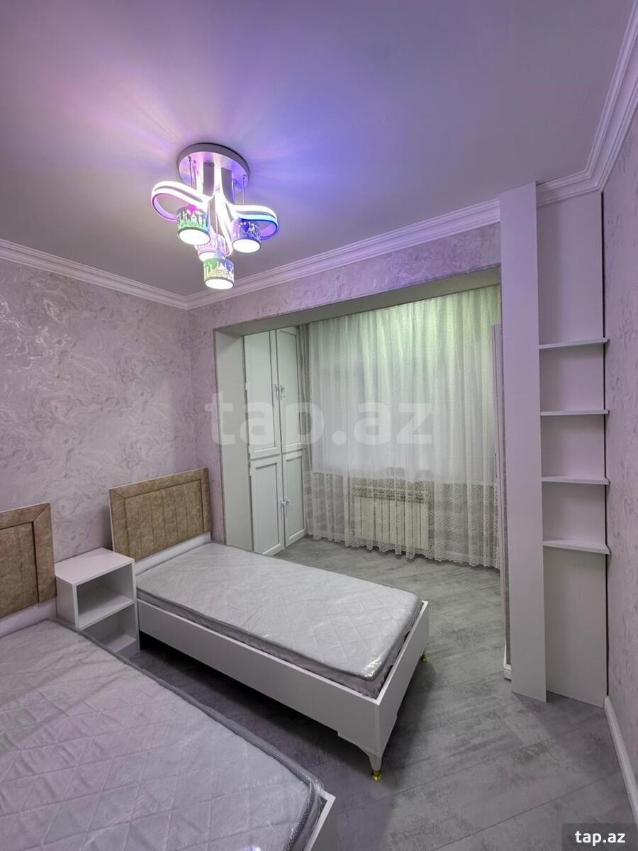 3-otaqlı mənzil, Həzi Aslanov m., 85 m² (2)