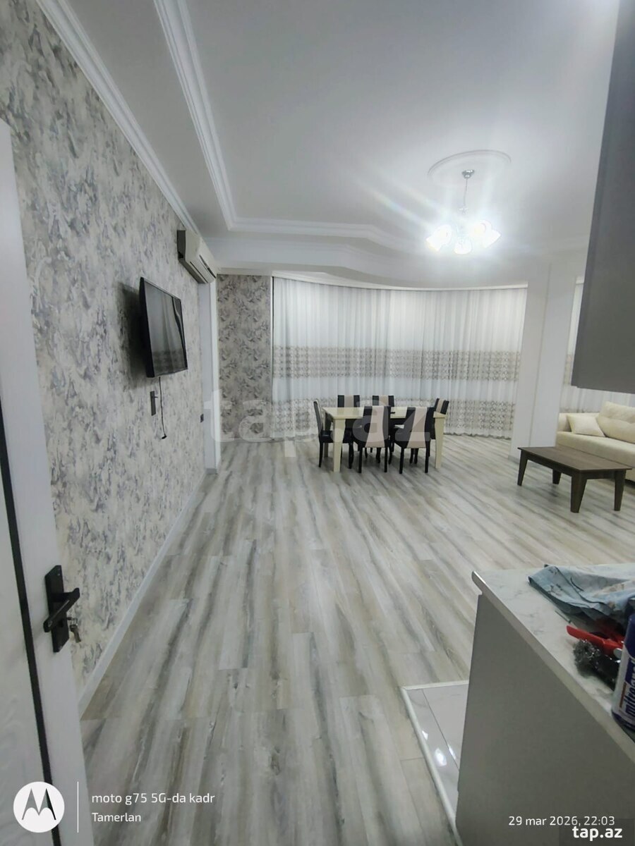 3-otaqlı yeni tikili kirayə verilir, Sumqayıt ş., 105 m² (2)