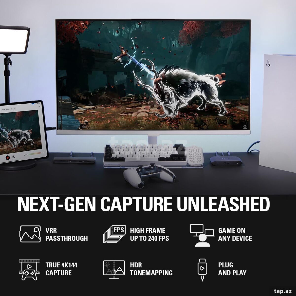 Capture Card Elgato 4KX 4K144hz PS5/Xbox/PC (9)