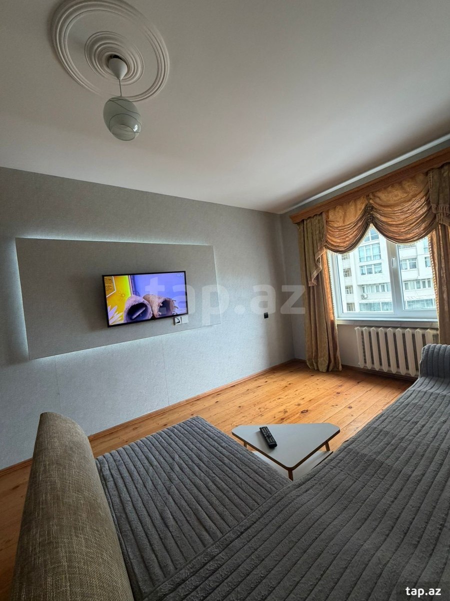 2-otaqlı yeni tikili kirayə verilir, Həsən Əliyev küç., 70 m² (4)