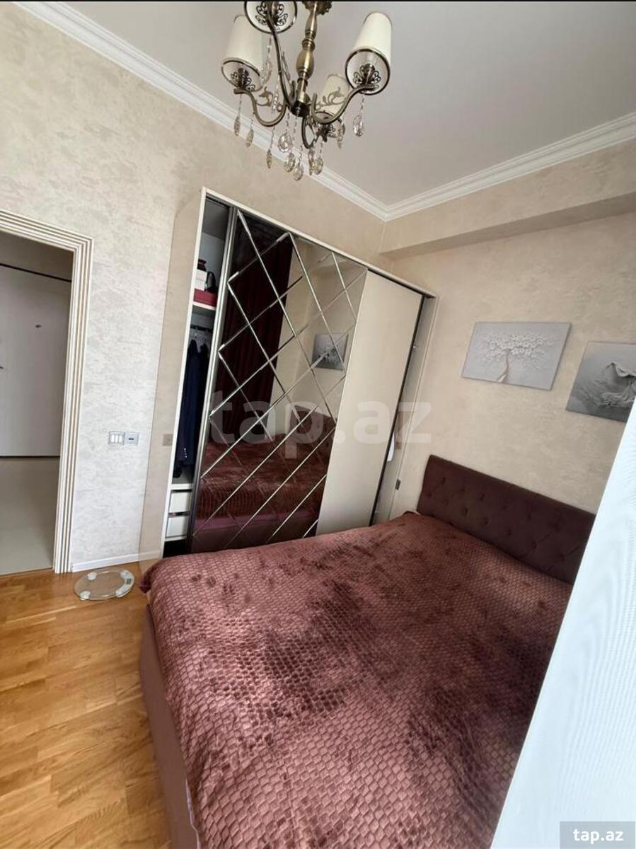 2-otaqlı yeni tikili kirayə verilir, Yasamal r., 50 m² (4)