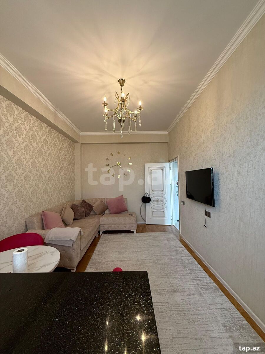 2-otaqlı yeni tikili kirayə verilir, Yasamal r., 50 m² (3)