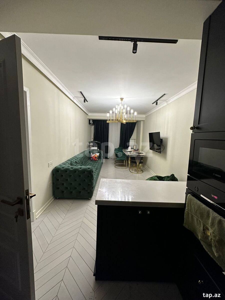 3-otaqlı yeni tikili kirayə verilir, Gəncə pr., 85 m² (10)