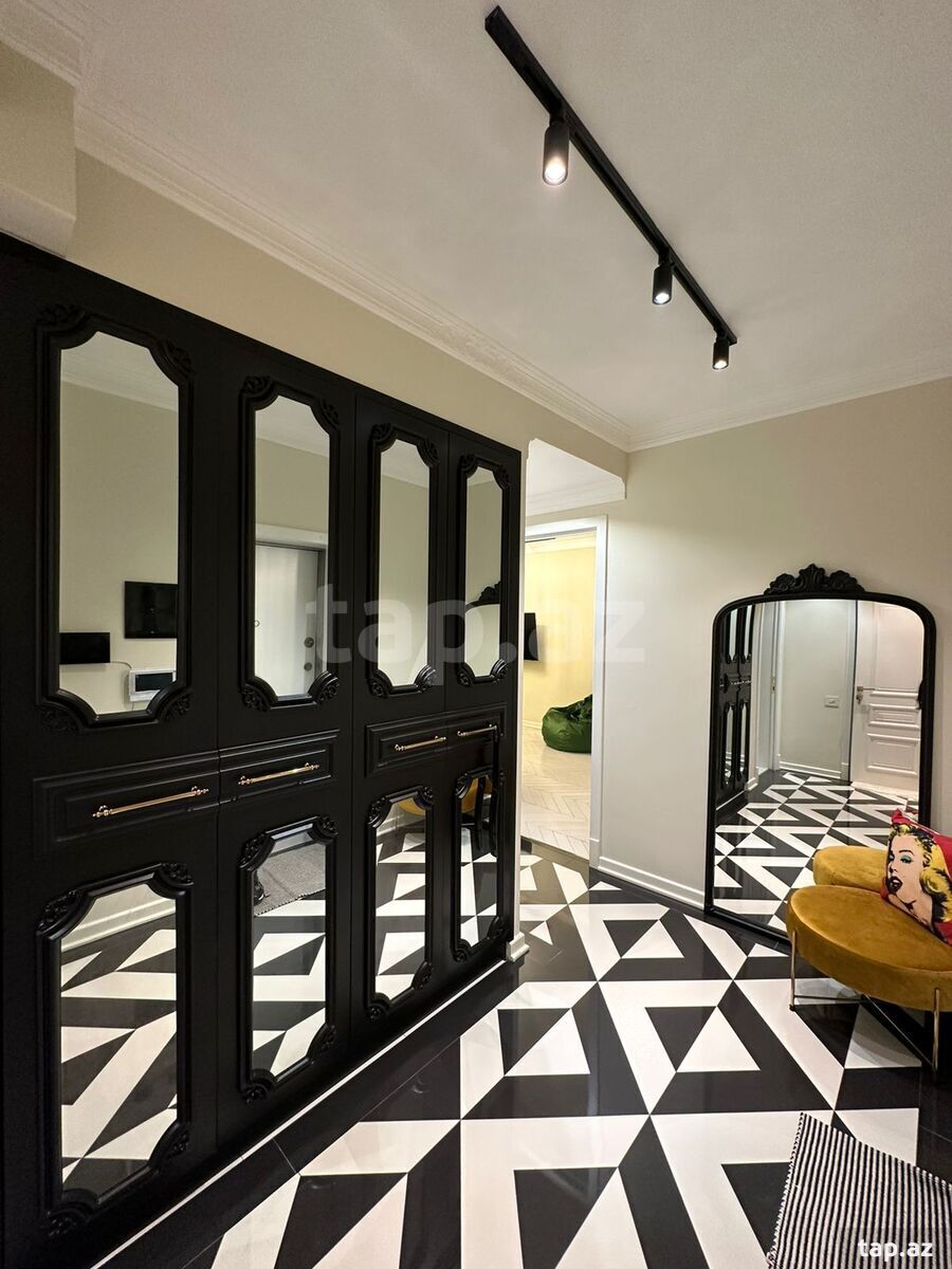 3-otaqlı yeni tikili kirayə verilir, Gəncə pr., 85 m² (14)