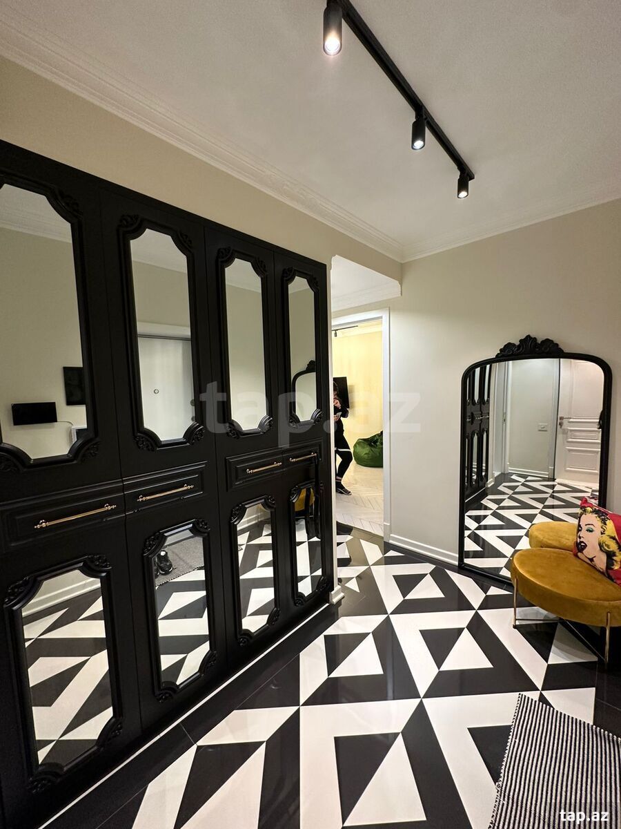 3-otaqlı yeni tikili kirayə verilir, Gəncə pr., 85 m² (13)