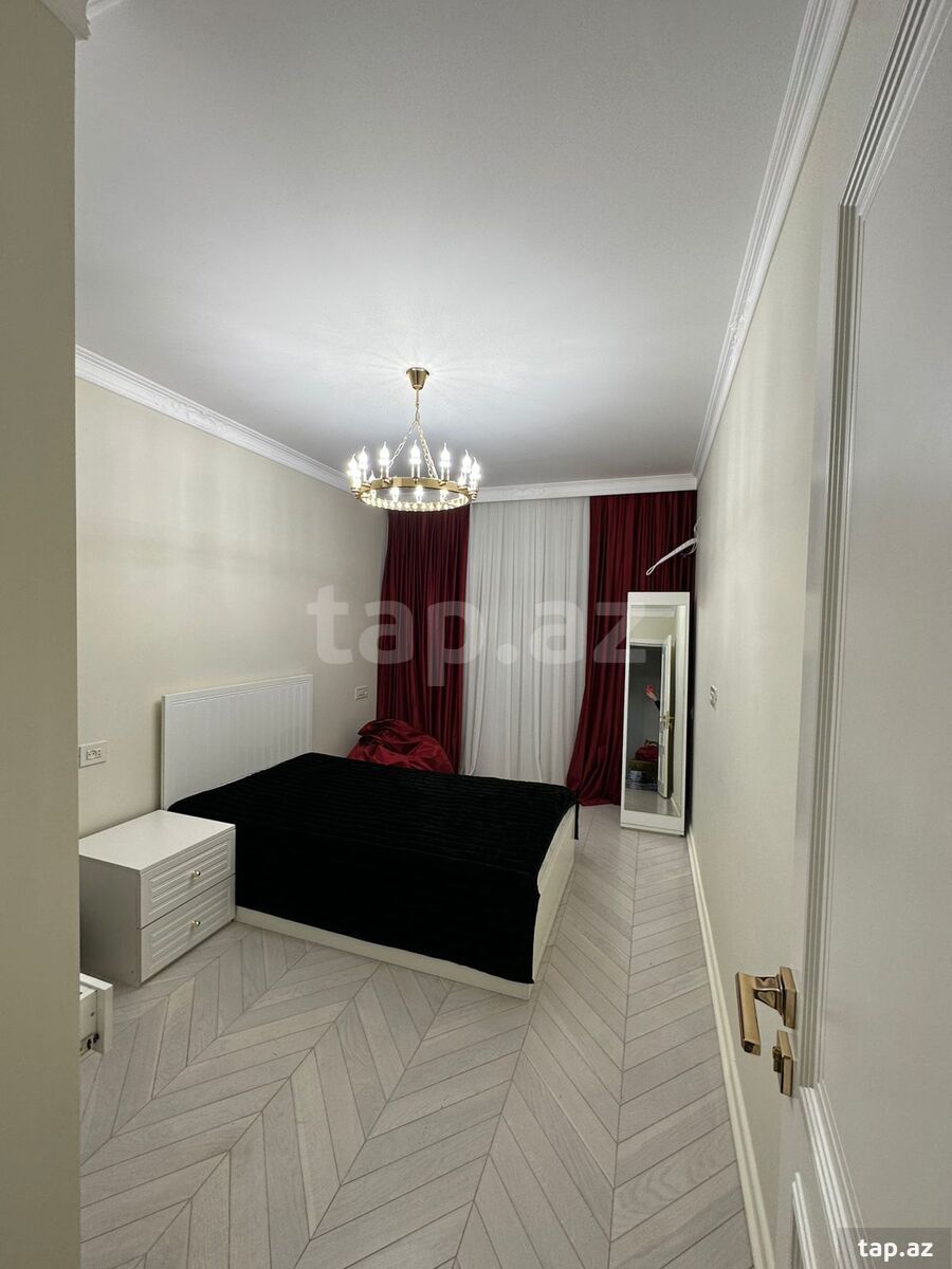 3-otaqlı yeni tikili kirayə verilir, Gəncə pr., 85 m² (5)
