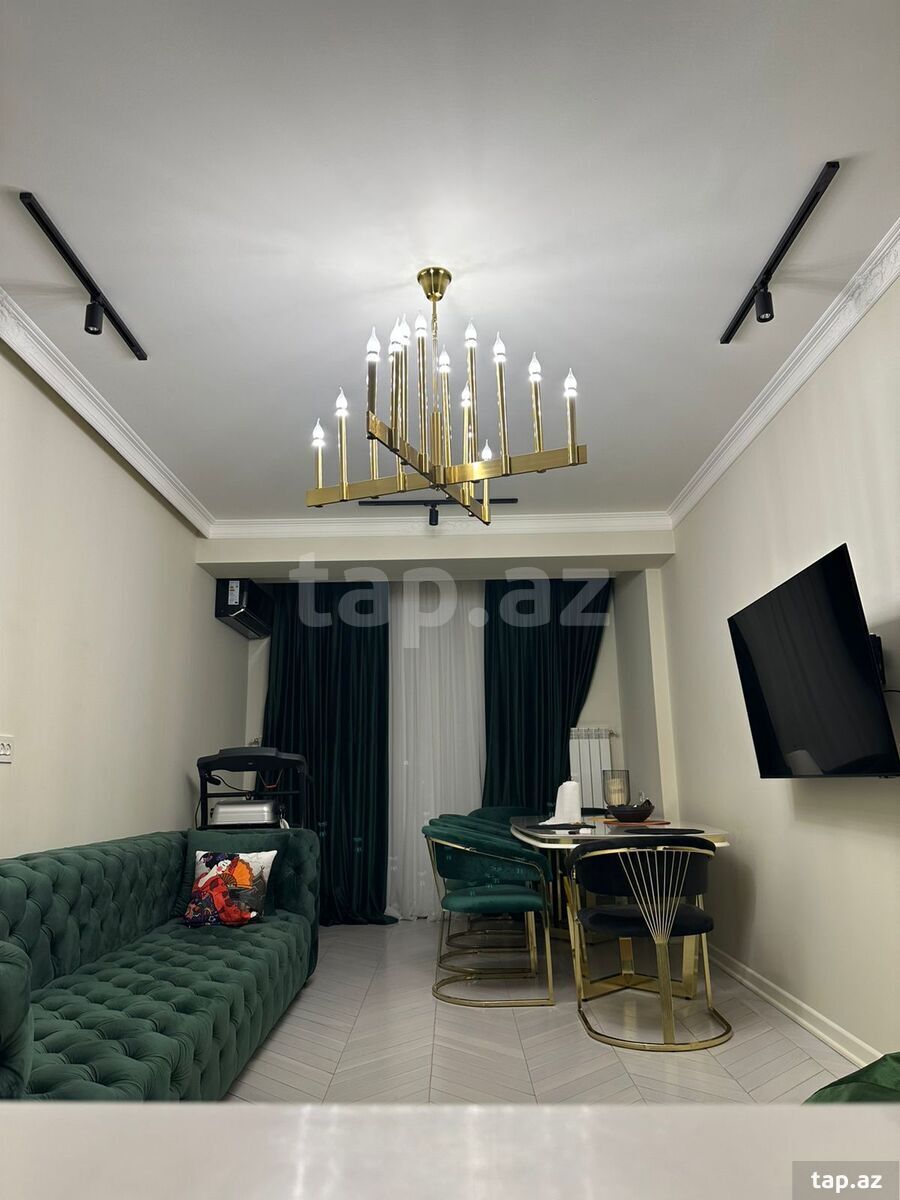 3-otaqlı yeni tikili kirayə verilir, Gəncə pr., 85 m² (11)
