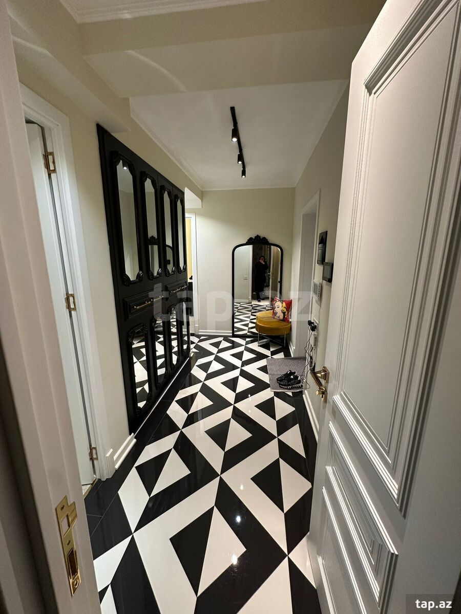 3-otaqlı yeni tikili kirayə verilir, Gəncə pr., 85 m² (12)