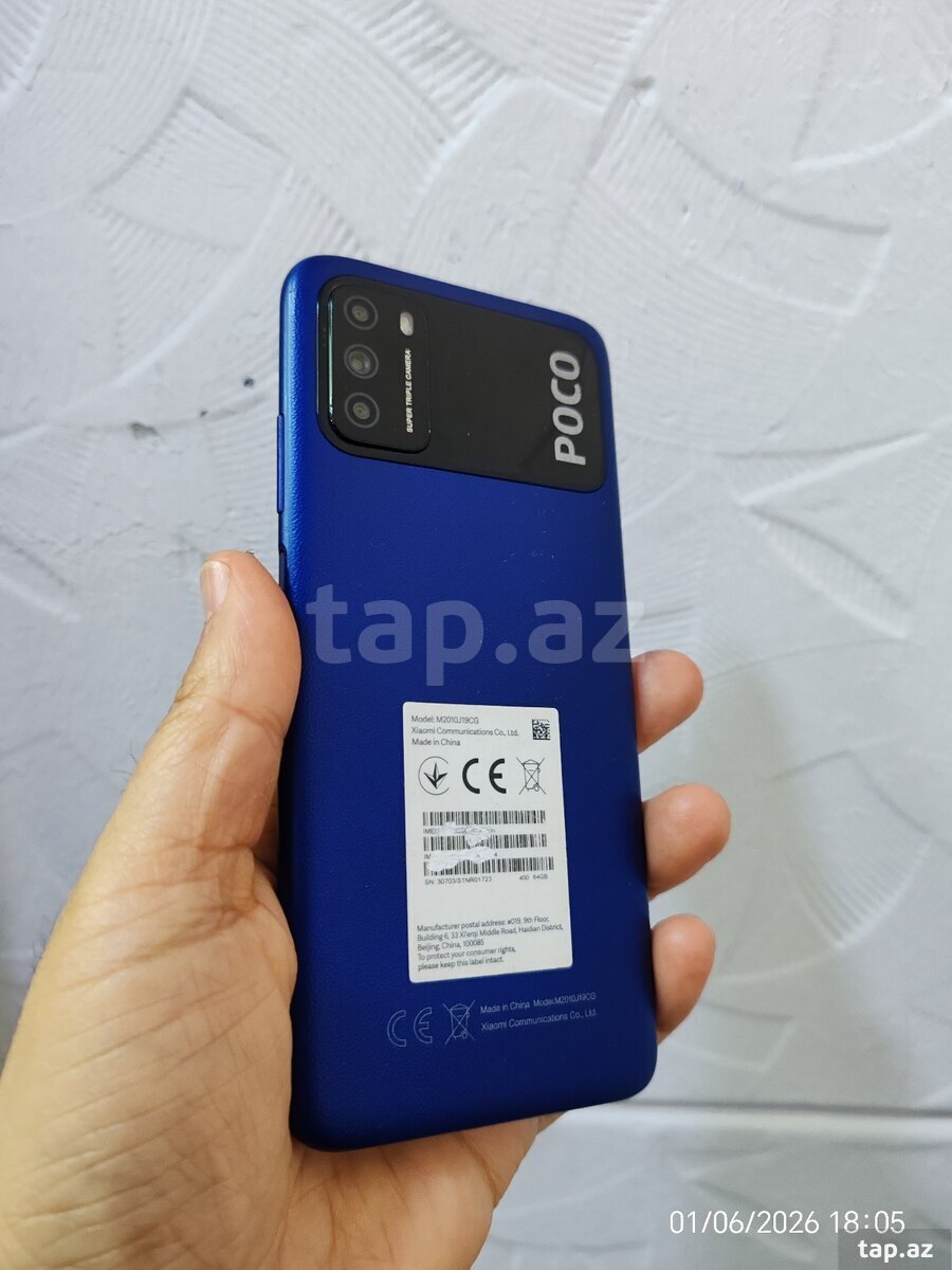 Xiaomi Poco M3 Cool Blue 64GB/4GB (2)