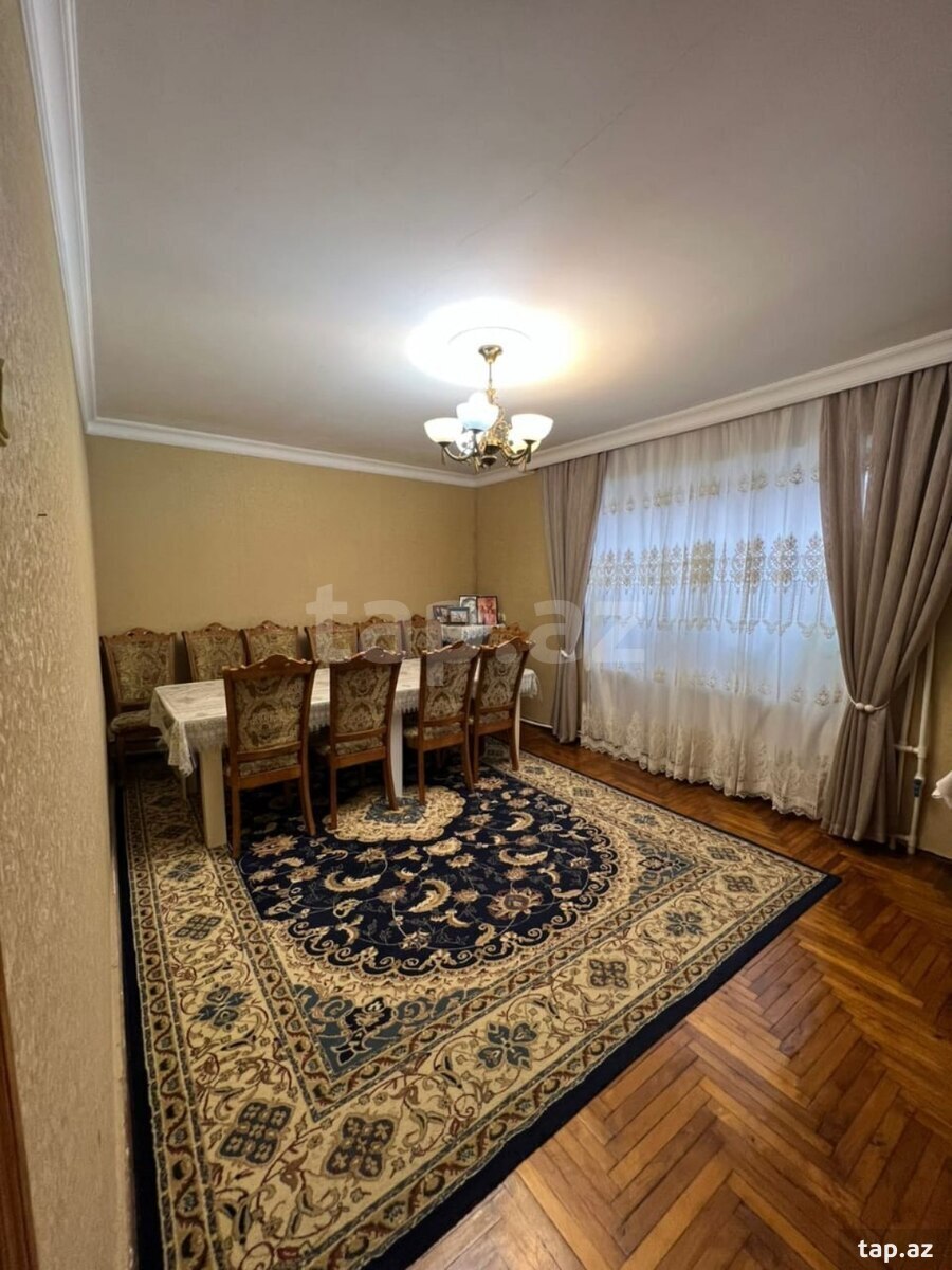 3-otaqlı mənzil kirayə verilir, N.Tusi küç., 80 m²