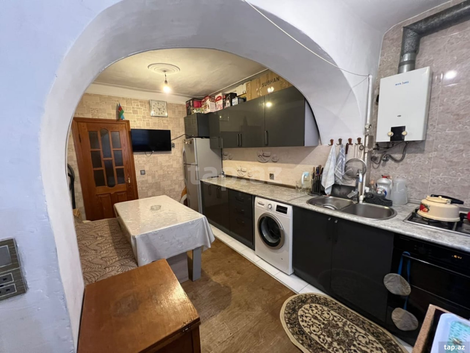 3-otaqlı mənzil kirayə verilir, N.Tusi küç., 80 m² (6)