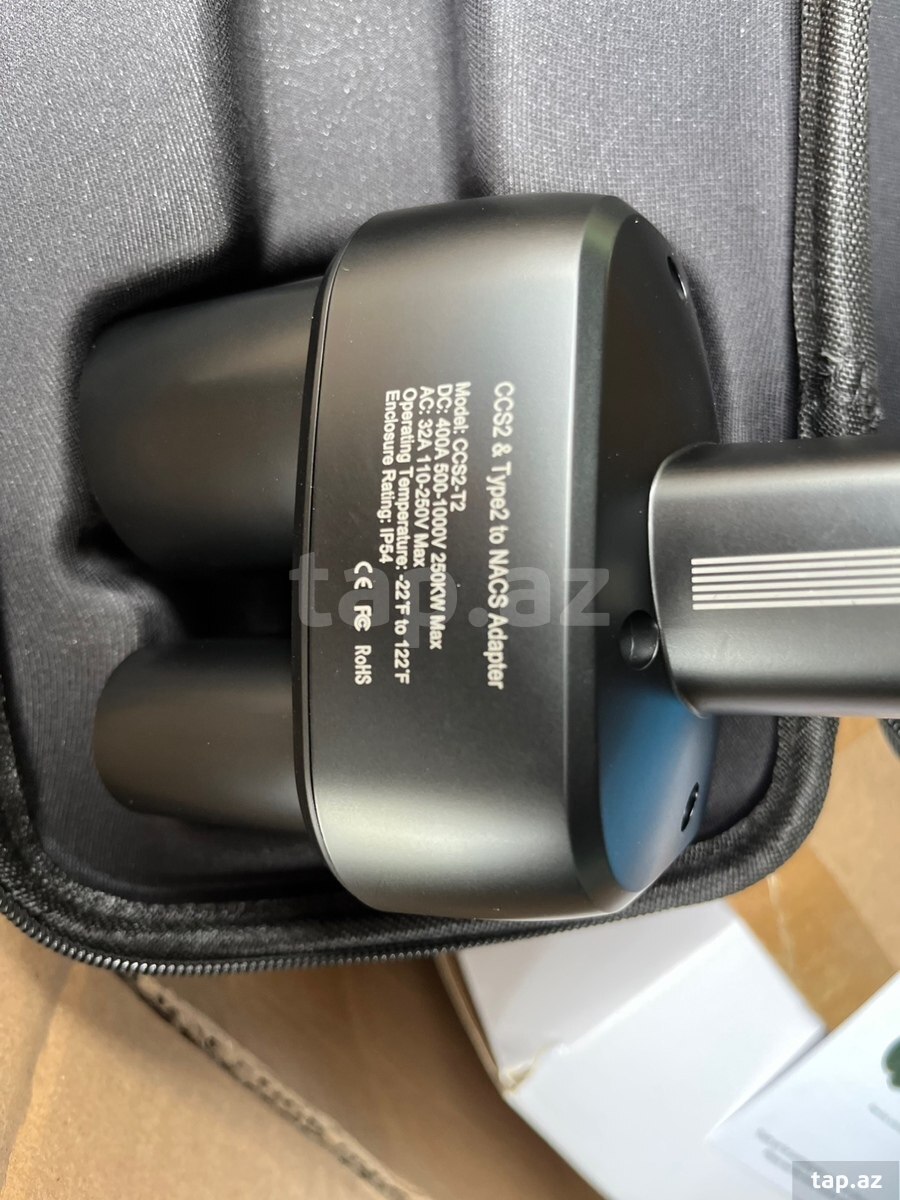 Tesla model S, Y, 3, CCS2 & Type2 to NACS adapteri (3)