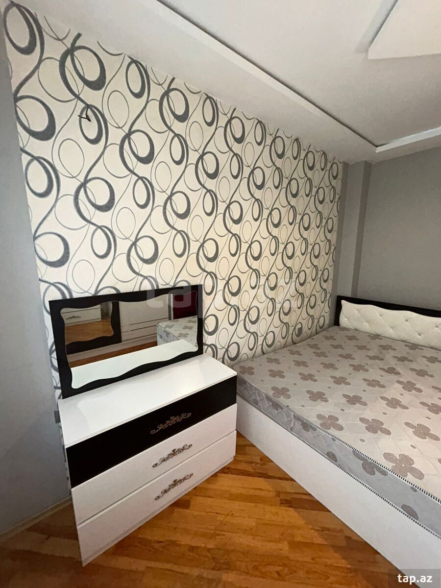 2-otaqlı yeni tikili kirayə verilir, Yeni Yasamal qəs., 90 m² (8)