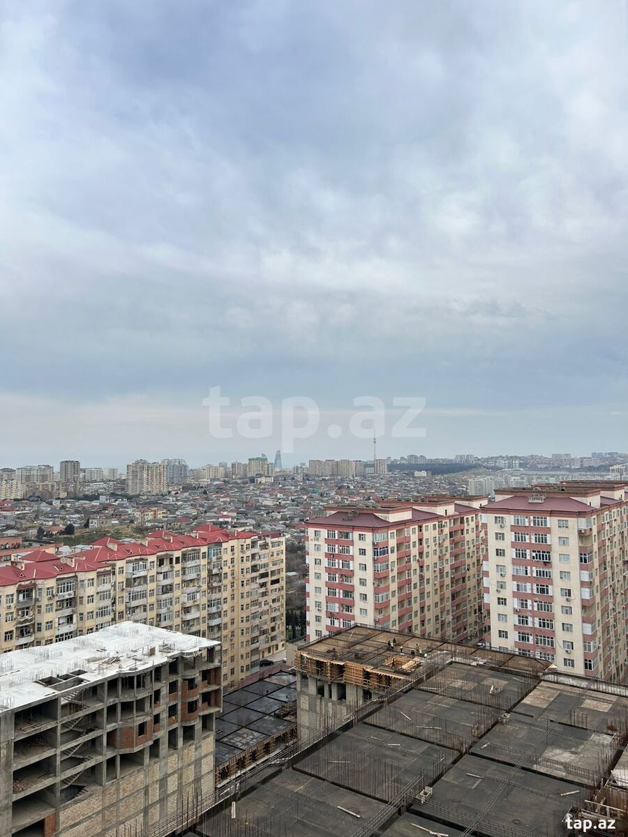 2-otaqlı yeni tikili kirayə verilir, Yeni Yasamal qəs., 90 m² (14)