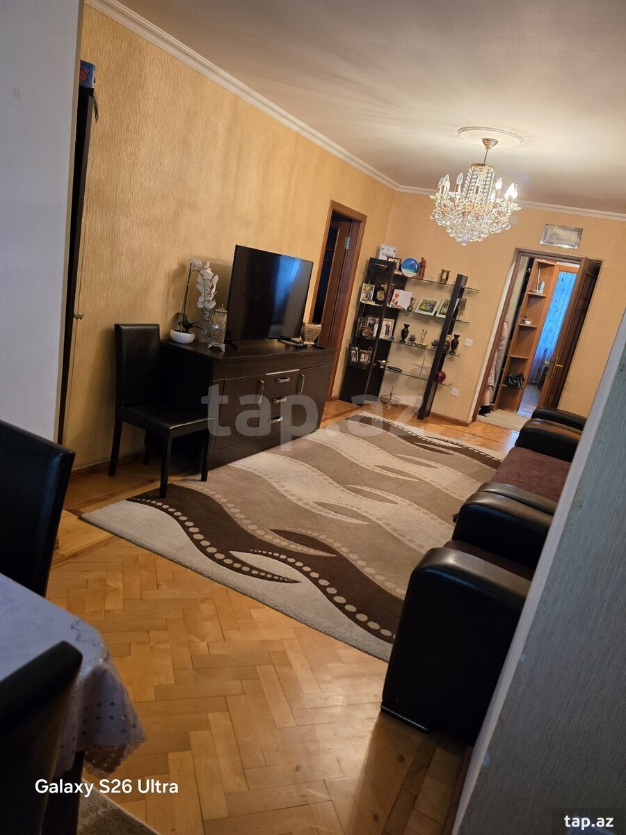 4-otaqlı mənzil, İnşaatçılar pr., 90 m² (13)