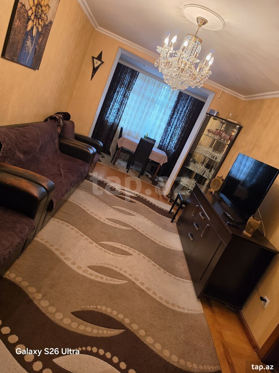 4-otaqlı mənzil, İnşaatçılar pr., 90 m² (14)