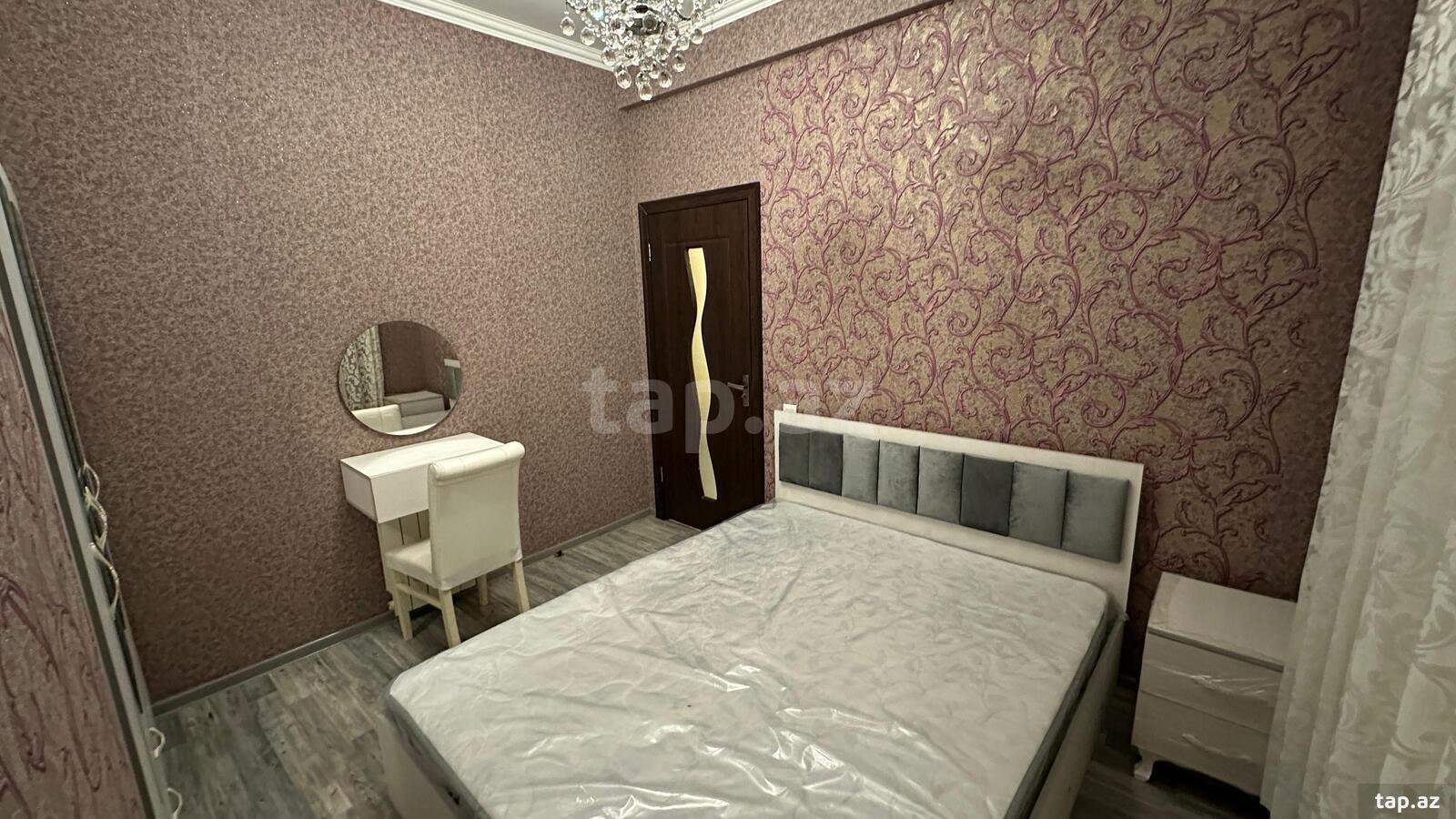 2-otaqlı yeni tikili kirayə verilir, Həzi Aslanov m., 60 m² (3)