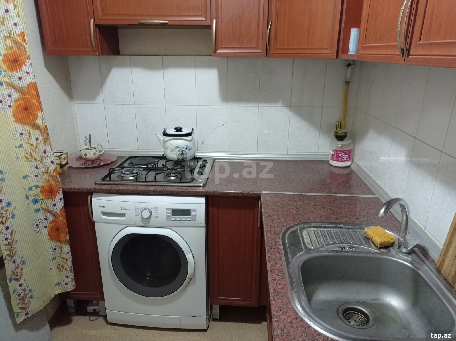 1-otaqlı mənzil kirayə verilir, Elmlər Akademiyası m., 34 m² (5)