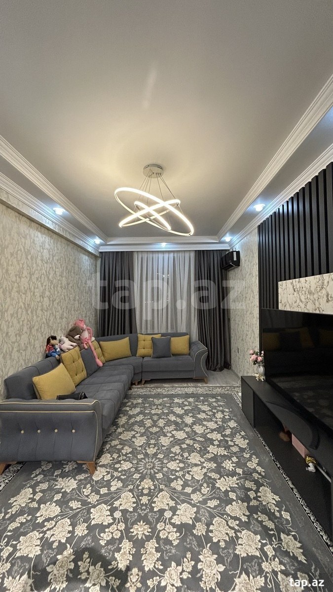 2-otaqlı yeni tikili, M.Xiyabani küç., 70 m²