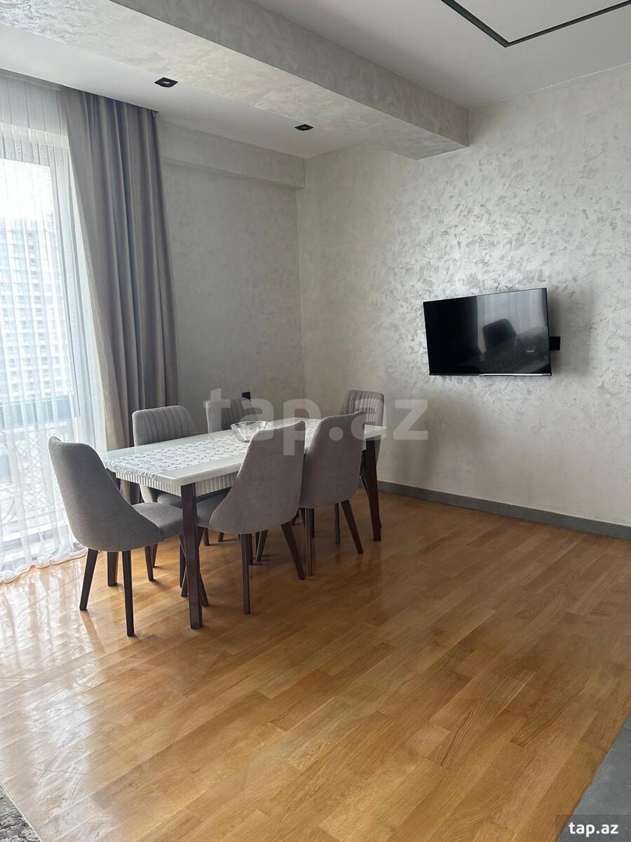 3-otaqlı yeni tikili kirayə verilir, Xətai m., 100 m²