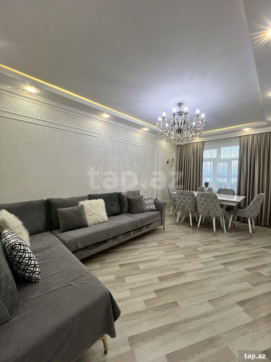 3-otaqlı mənzil, N.Tusi küç., 80 m²