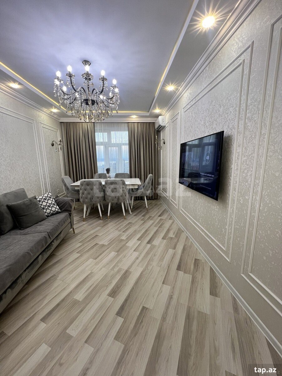 3-otaqlı mənzil, N.Tusi küç., 80 m² (3)