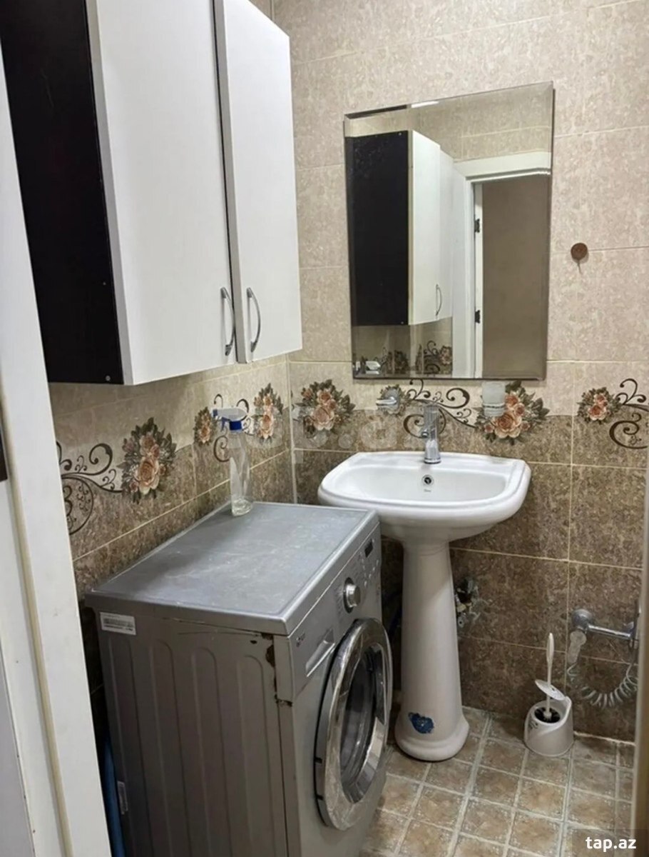 2-otaqlı yeni tikili kirayə verilir, Yeni Yasamal qəs., 50 m² (10)