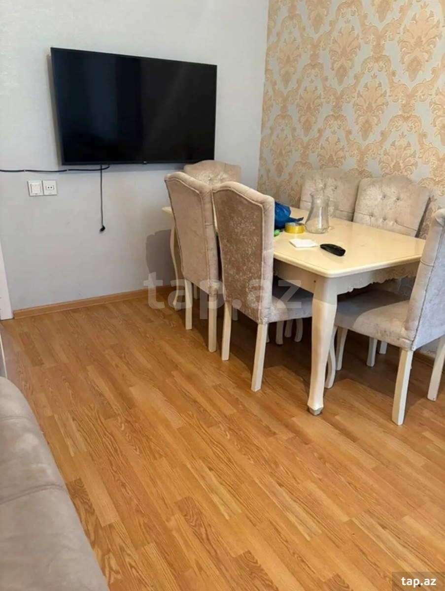 2-otaqlı yeni tikili kirayə verilir, Yeni Yasamal qəs., 50 m² (9)