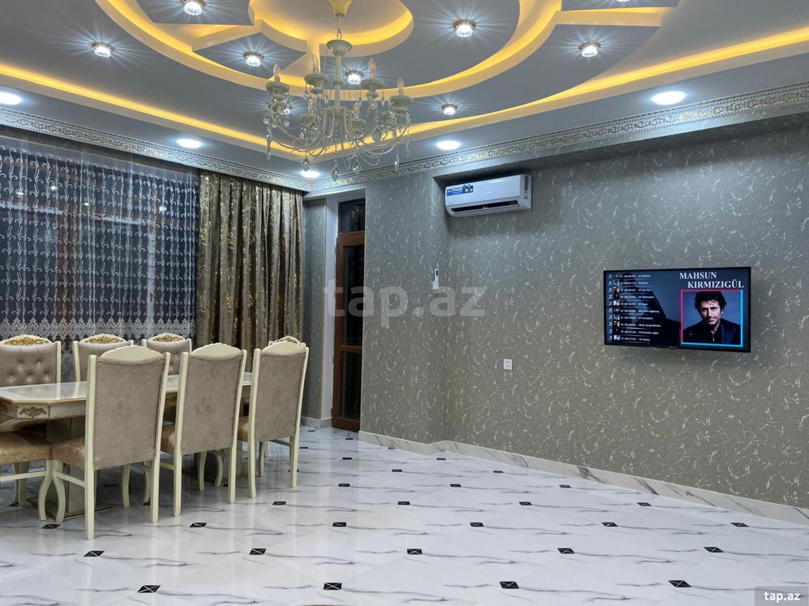 3-otaqlı yeni tikili kirayə verilir, 28 May m., 110 m²