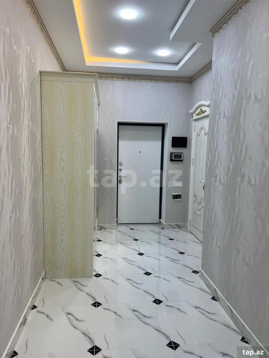 3-otaqlı yeni tikili kirayə verilir, 28 May m., 110 m² (3)