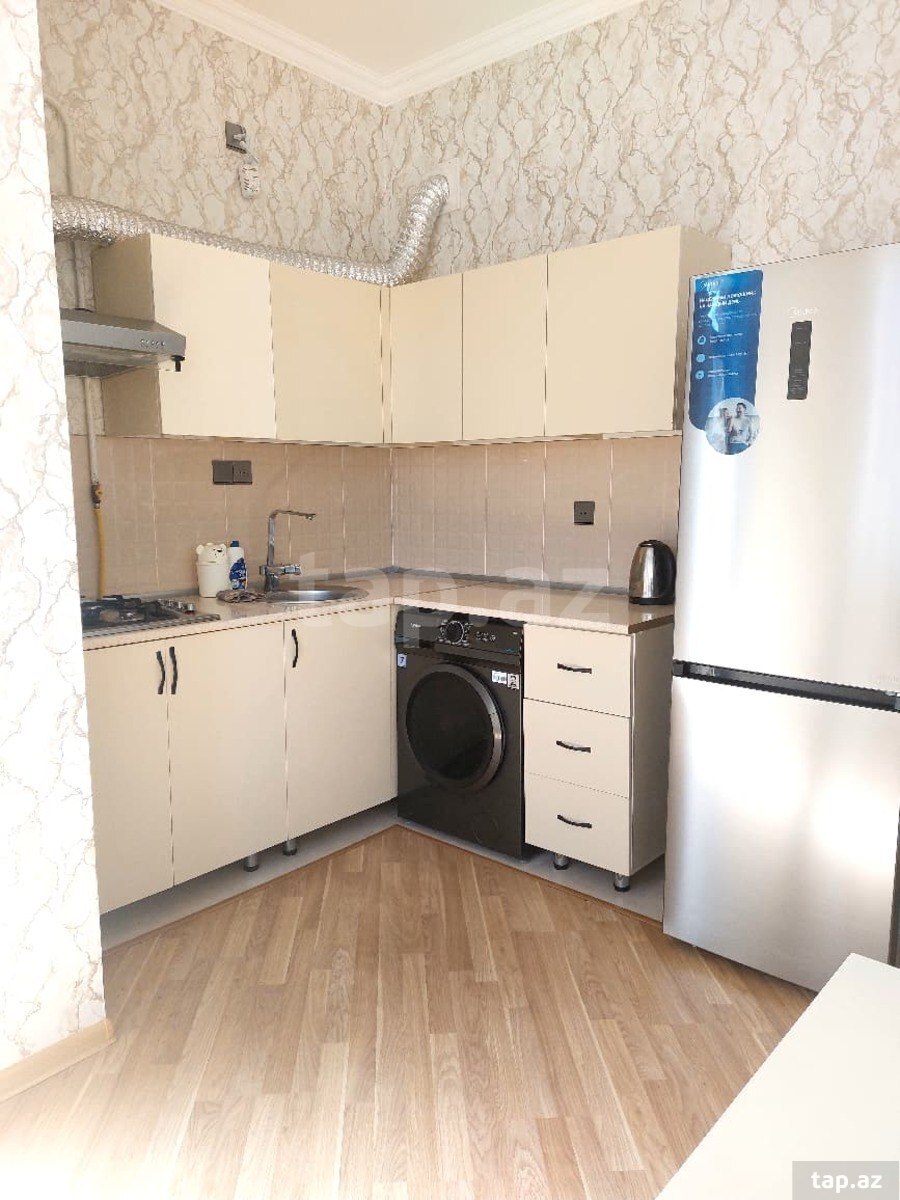 1-otaqlı yeni tikili kirayə verilir, Səbail r., 60 m² (3)