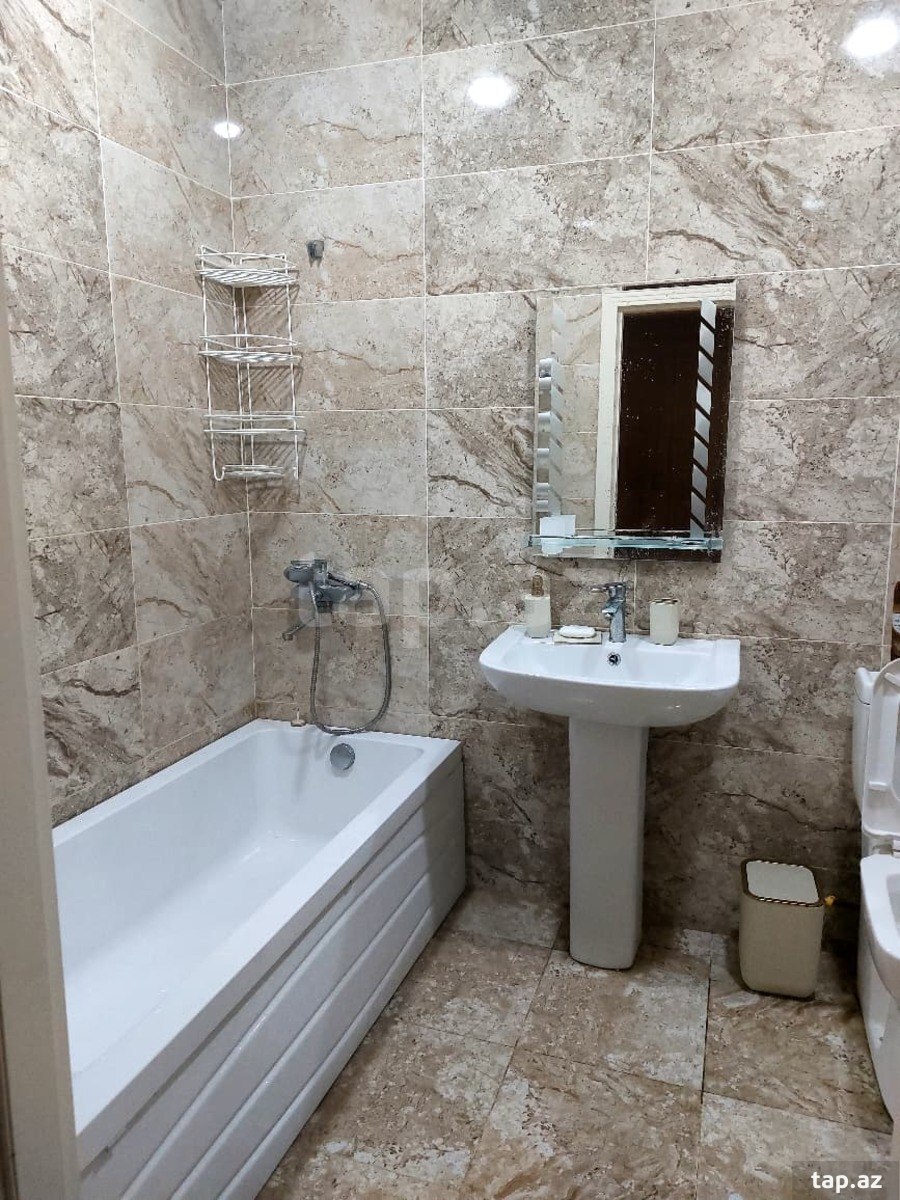 1-otaqlı yeni tikili kirayə verilir, Səbail r., 60 m² (7)