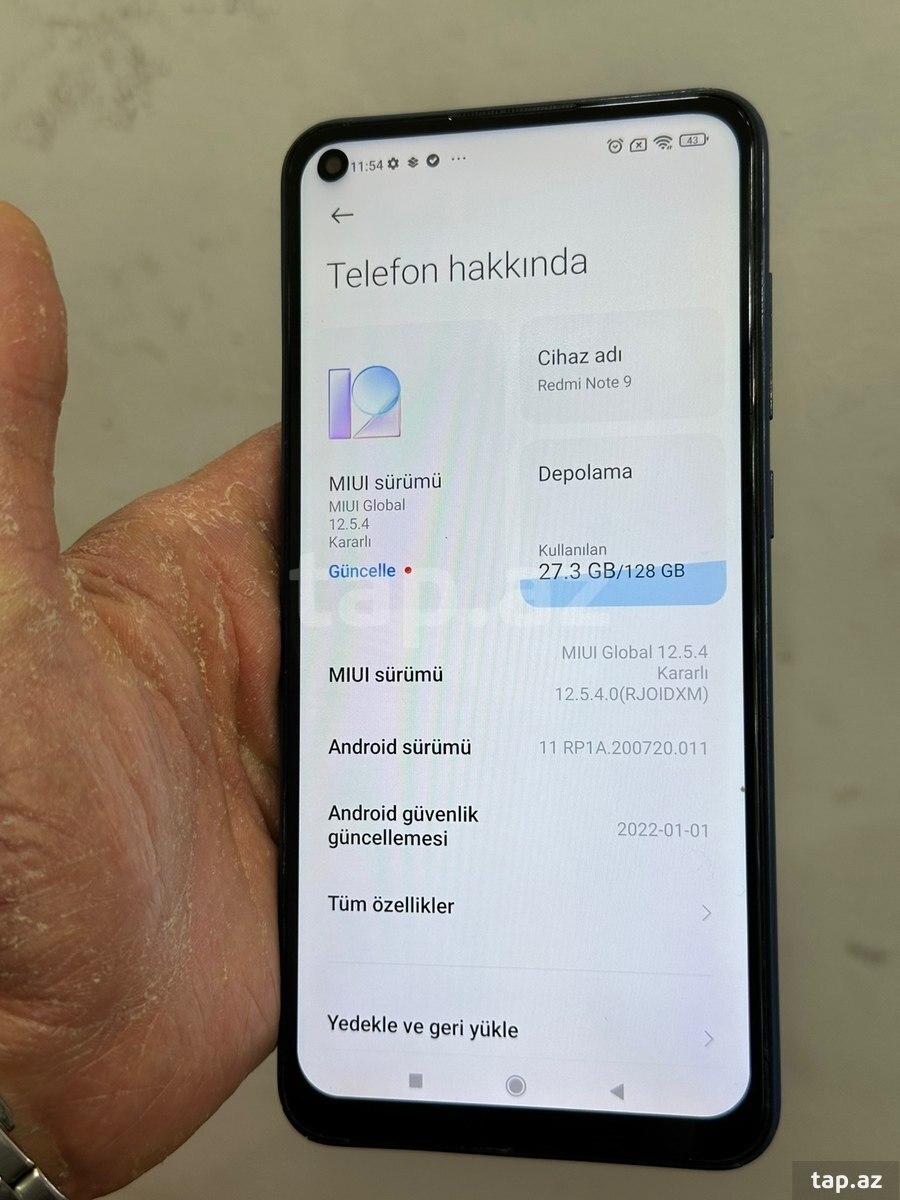 Xiaomi Redmi Note 9 Onyx Black 128GB/6GB (4)