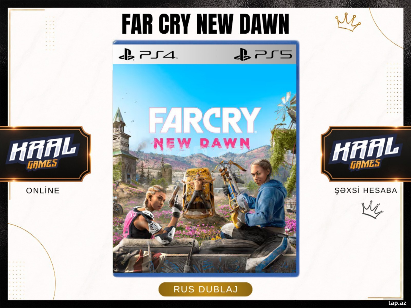 PS4, PS5 üçün "Far Cry New Dawn" oyunu