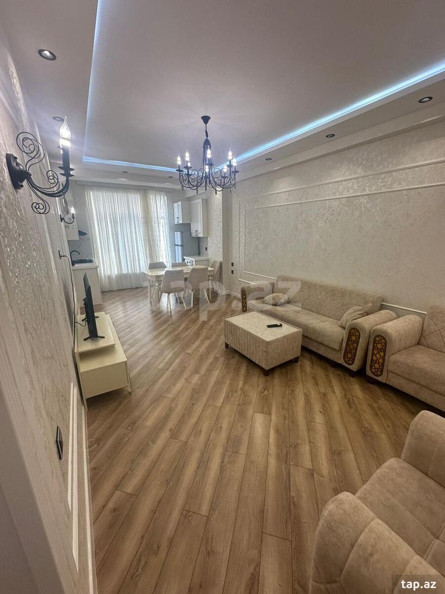 2-otaqlı yeni tikili kirayə verilir, Nəriman Nərimanov m., 70 m² (7)