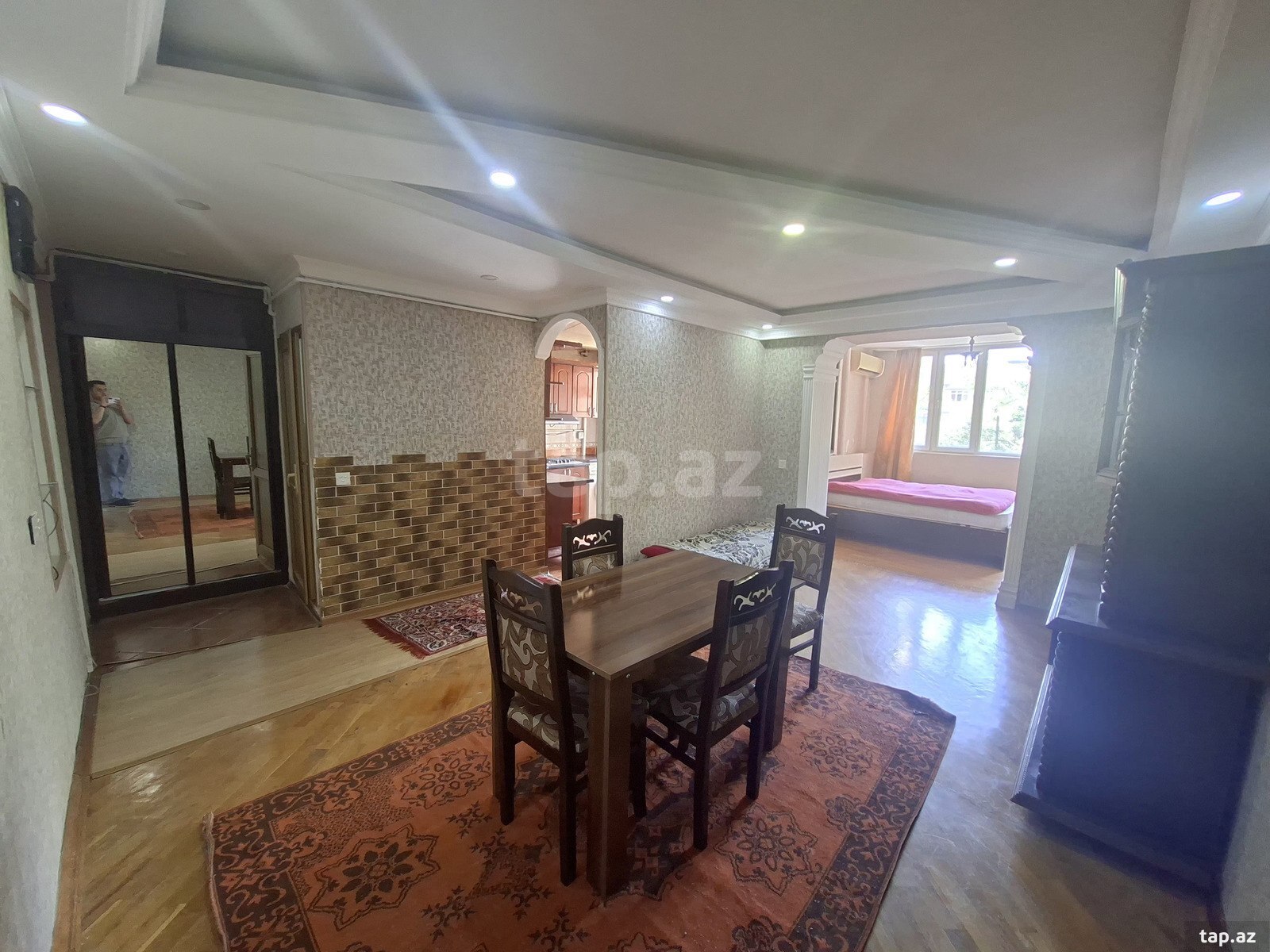 2-otaqlı mənzil kirayə verilir, Elmlər Akademiyası m., 60 m² (3)