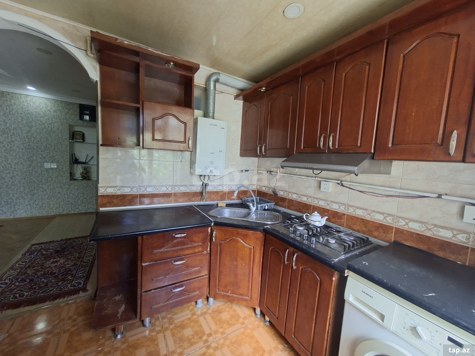 2-otaqlı mənzil kirayə verilir, Elmlər Akademiyası m., 60 m² (8)