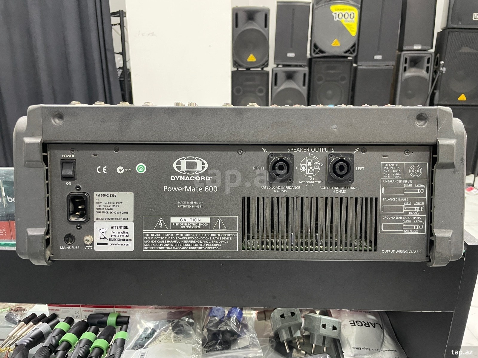 Mikşer Dynacord Powermate 600 (5)