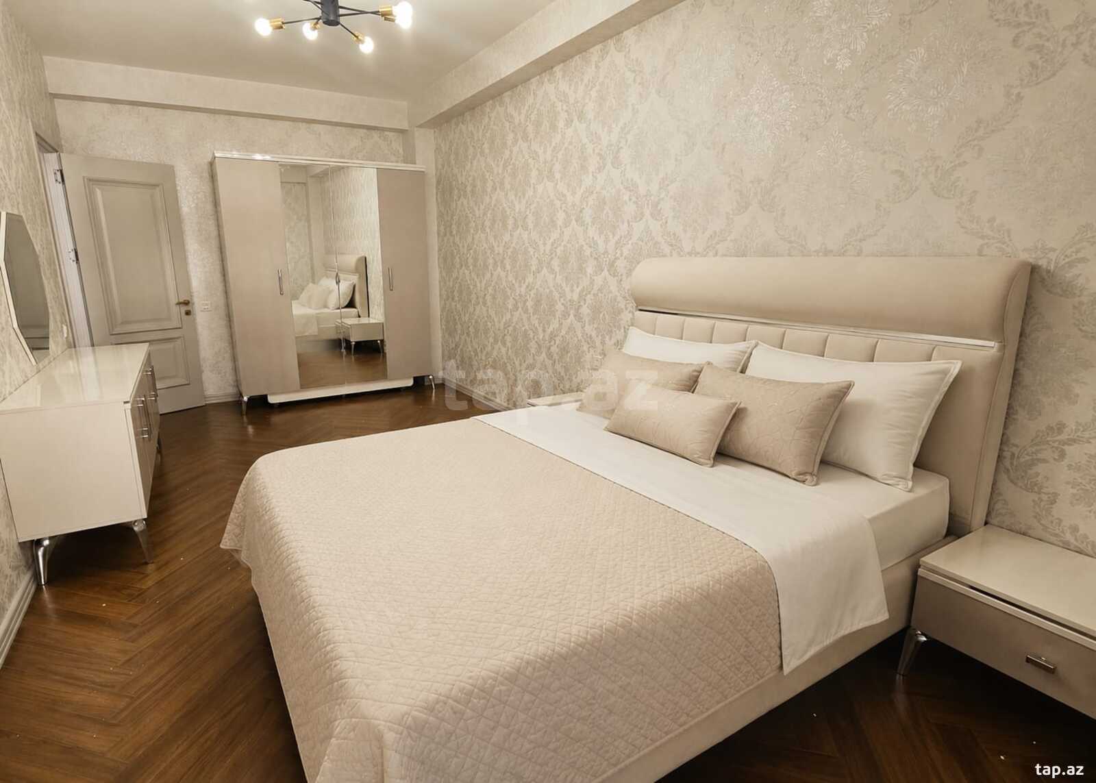 2-otaqlı yeni tikili kirayə verilir, Nərimanov m., 70 m² (4)