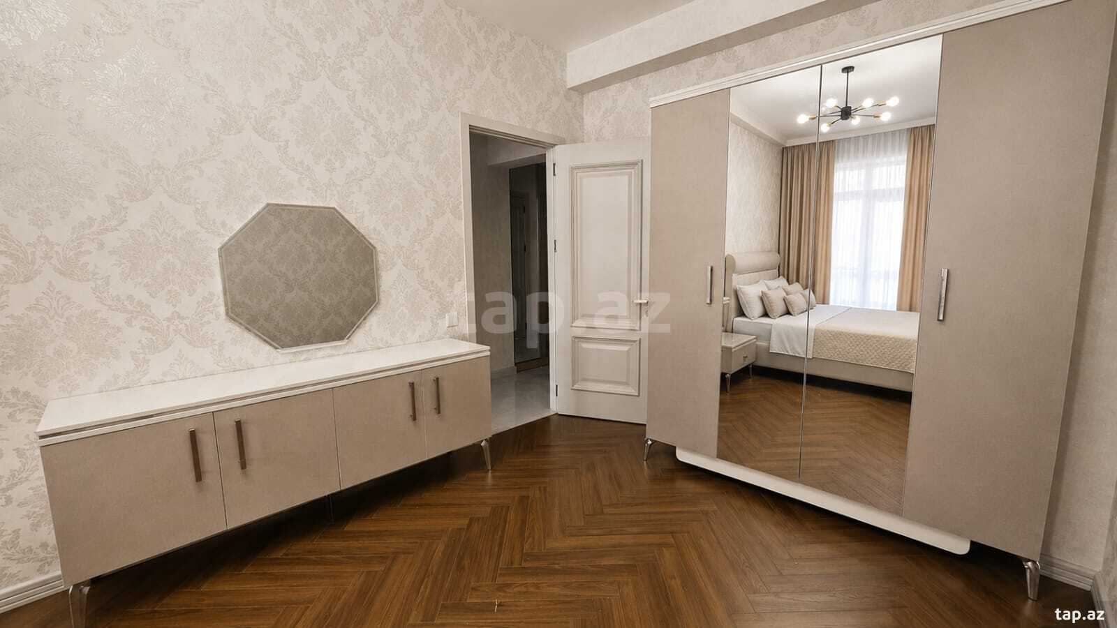 2-otaqlı yeni tikili kirayə verilir, Nərimanov m., 70 m² (6)