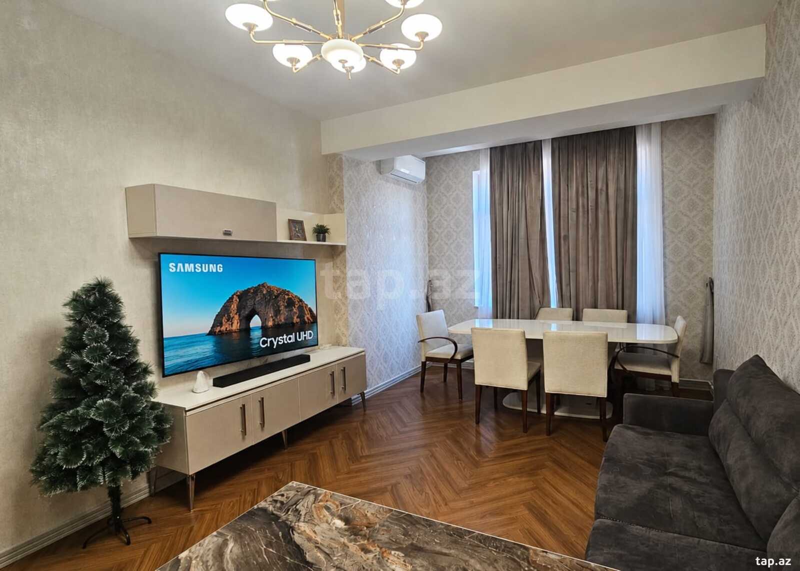 2-otaqlı yeni tikili kirayə verilir, Nərimanov m., 70 m²