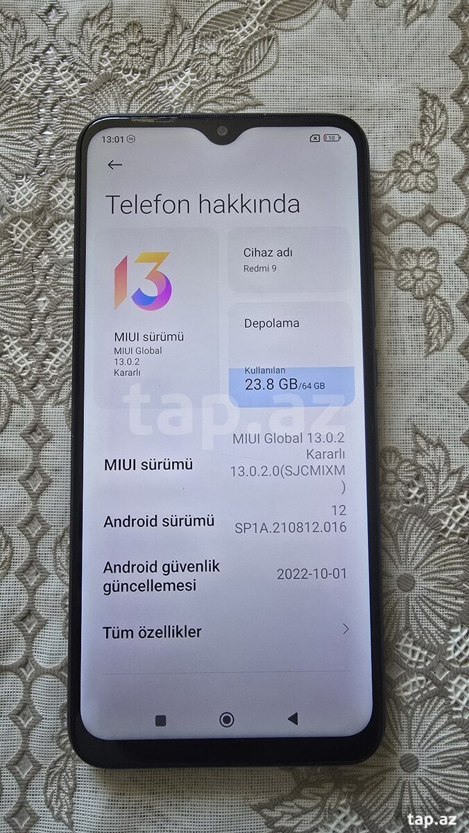 Xiaomi Redmi 9 Black 64GB/4GB