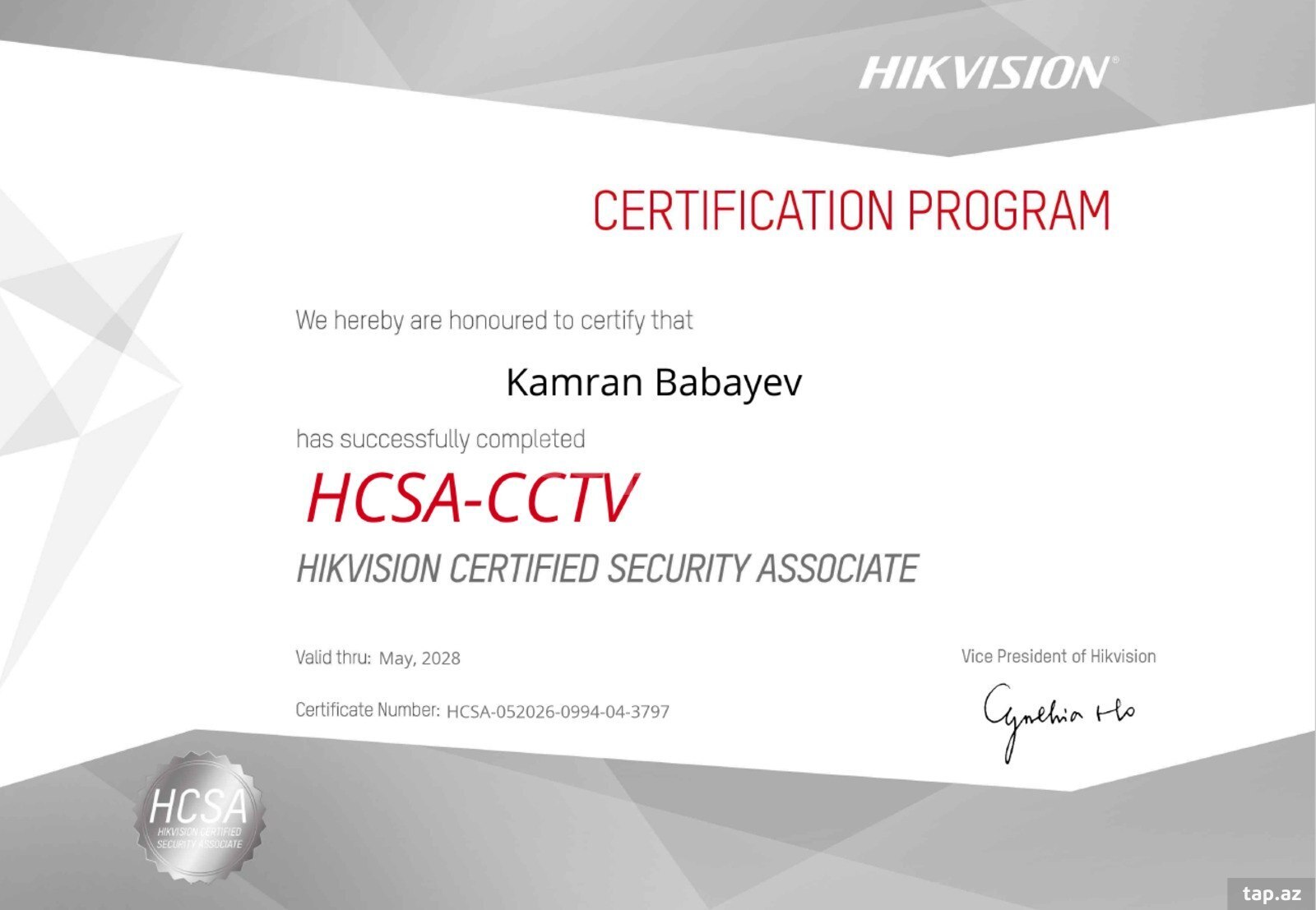 IP kamera və video müşahidə sistemləri