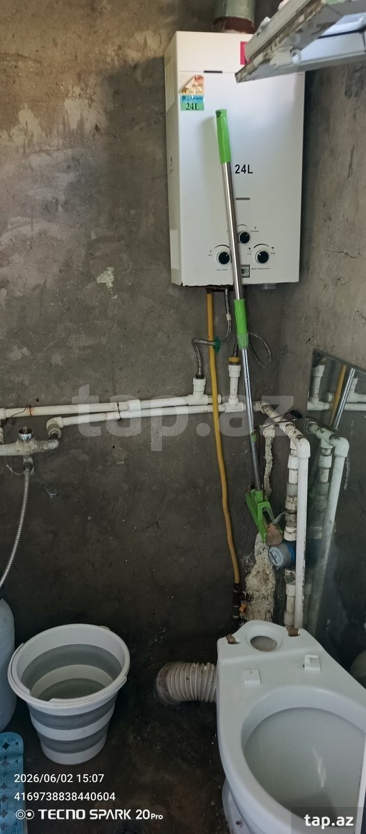 1-otaqlı mənzil kirayə verilir, Xalqlar Dostluğu m., 21 m² (9)