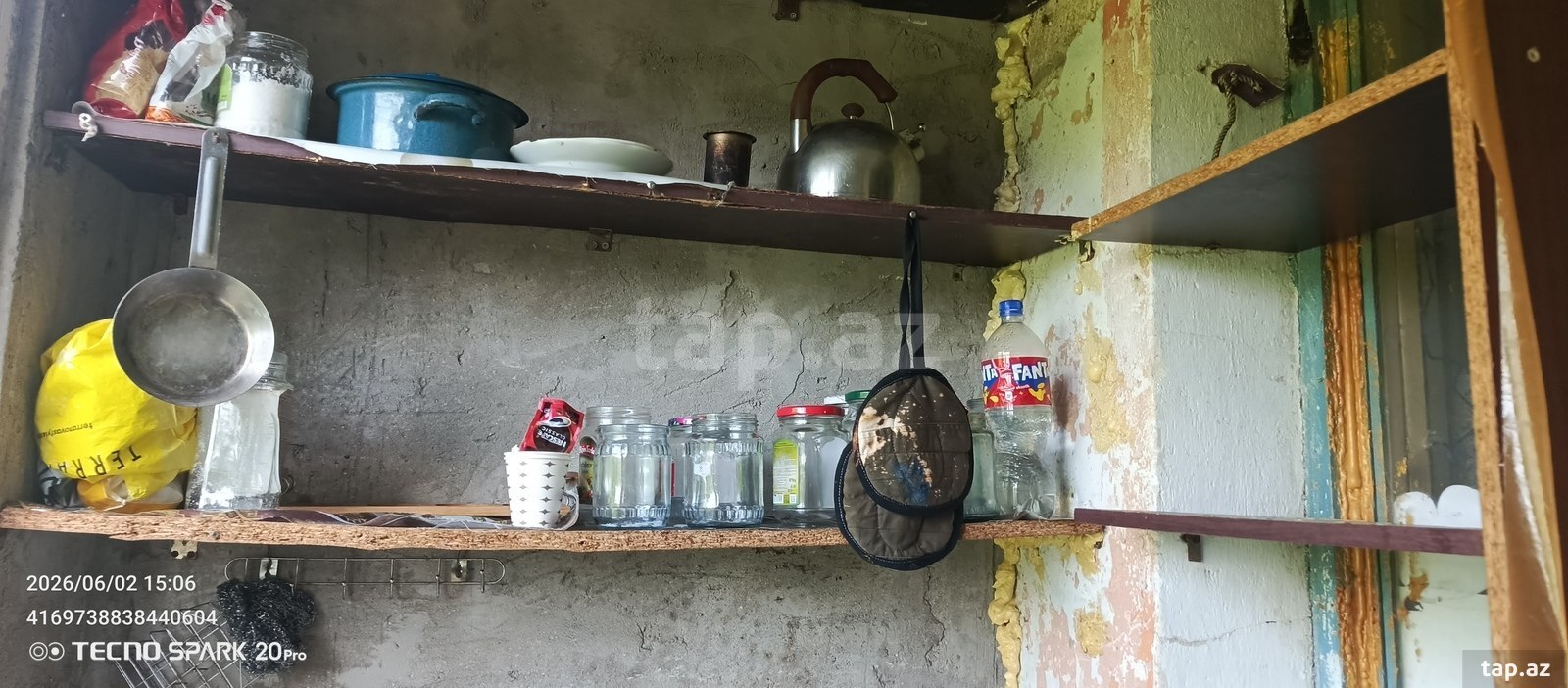 1-otaqlı mənzil kirayə verilir, Xalqlar Dostluğu m., 21 m² (6)