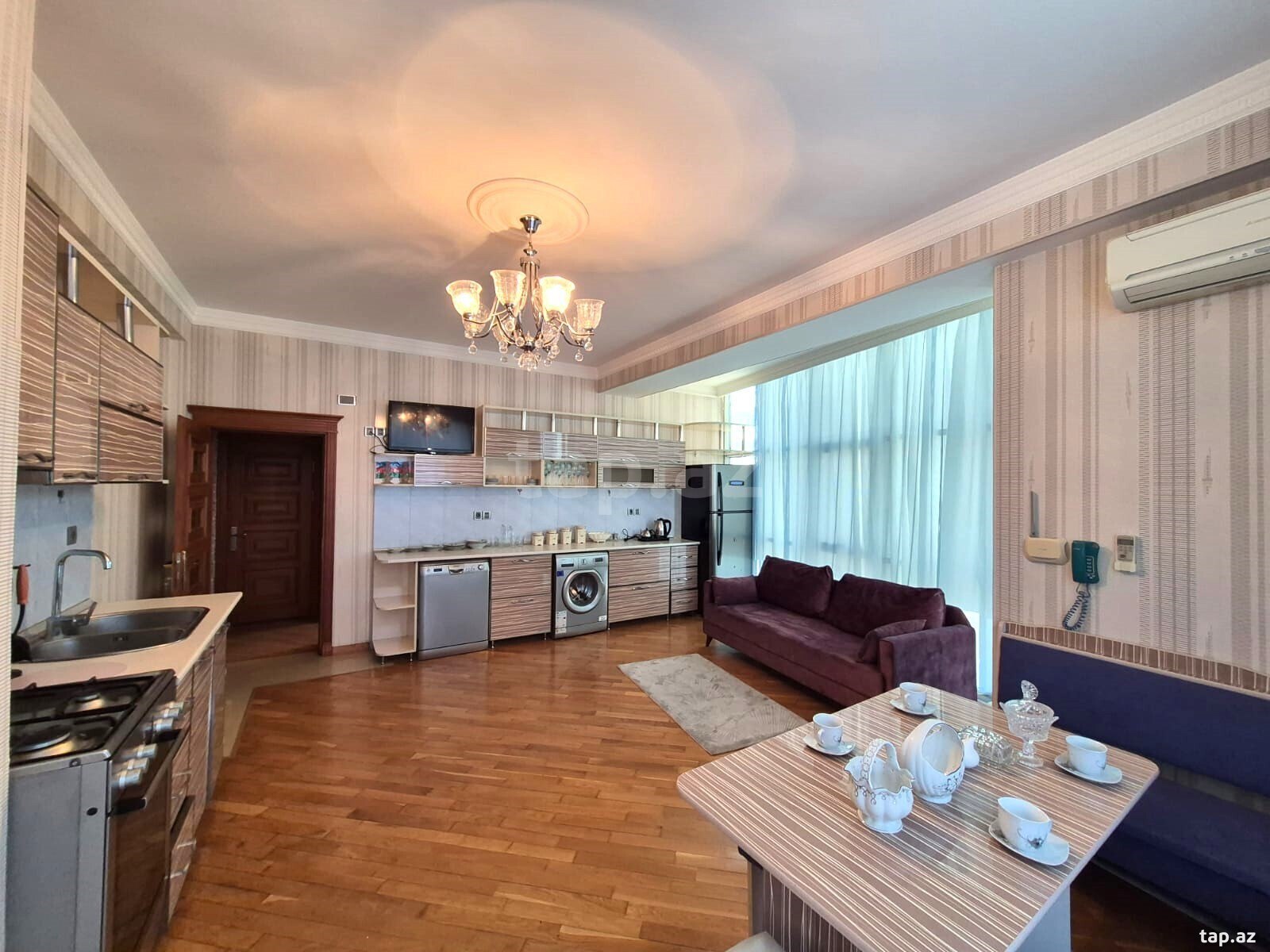 2-otaqlı yeni tikili kirayə verilir, Xətai m., 95 m² (6)
