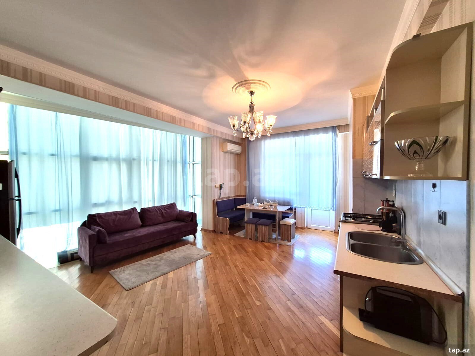 2-otaqlı yeni tikili kirayə verilir, Xətai m., 95 m² (4)
